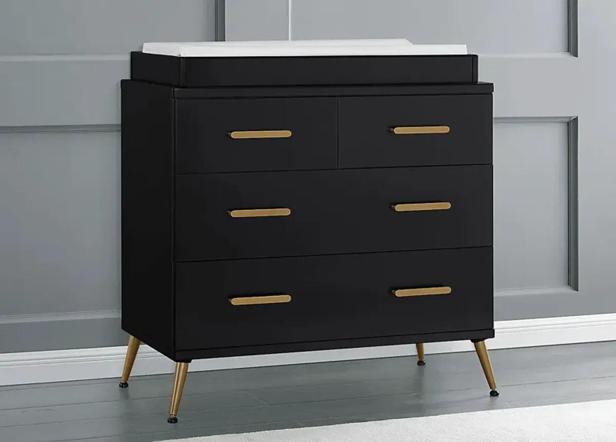 Kids Sloane Black Dresser