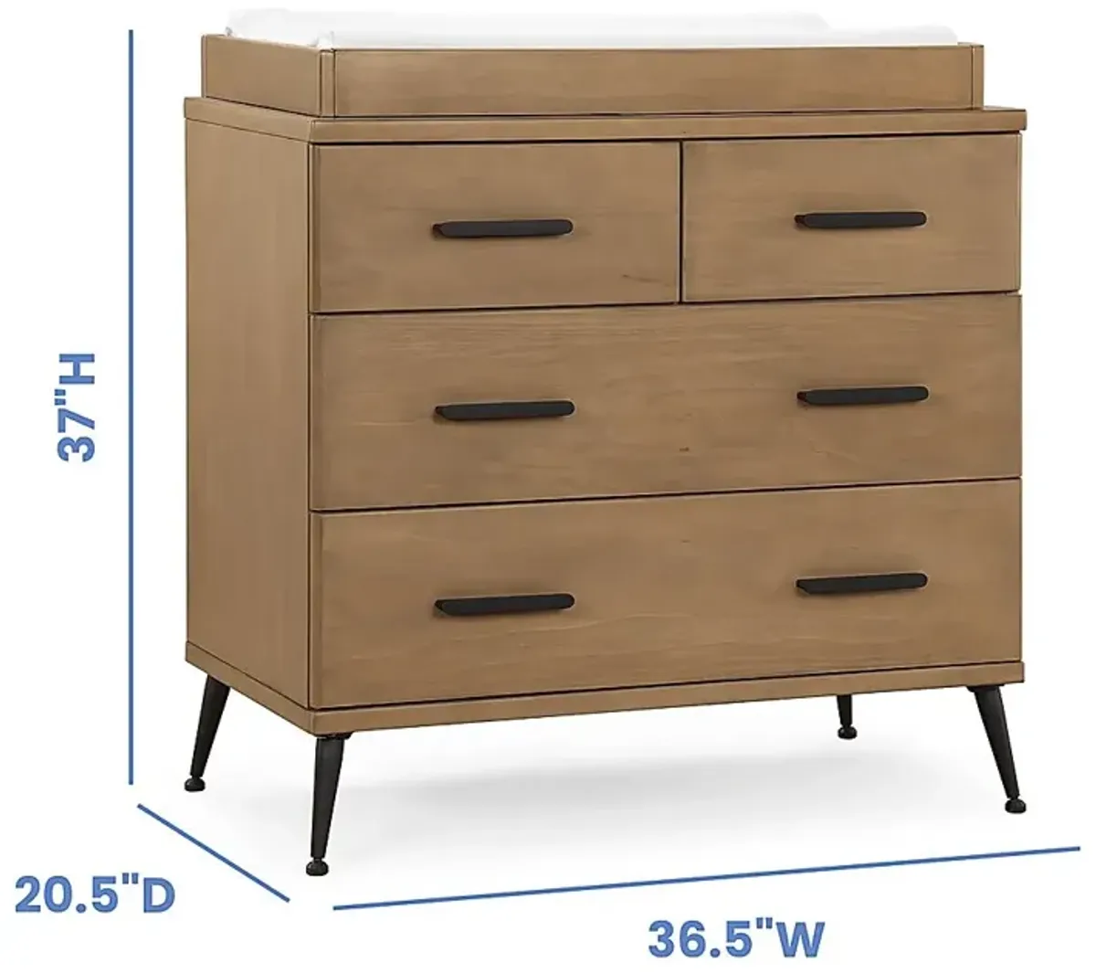 Kids Sloane Brown Dresser