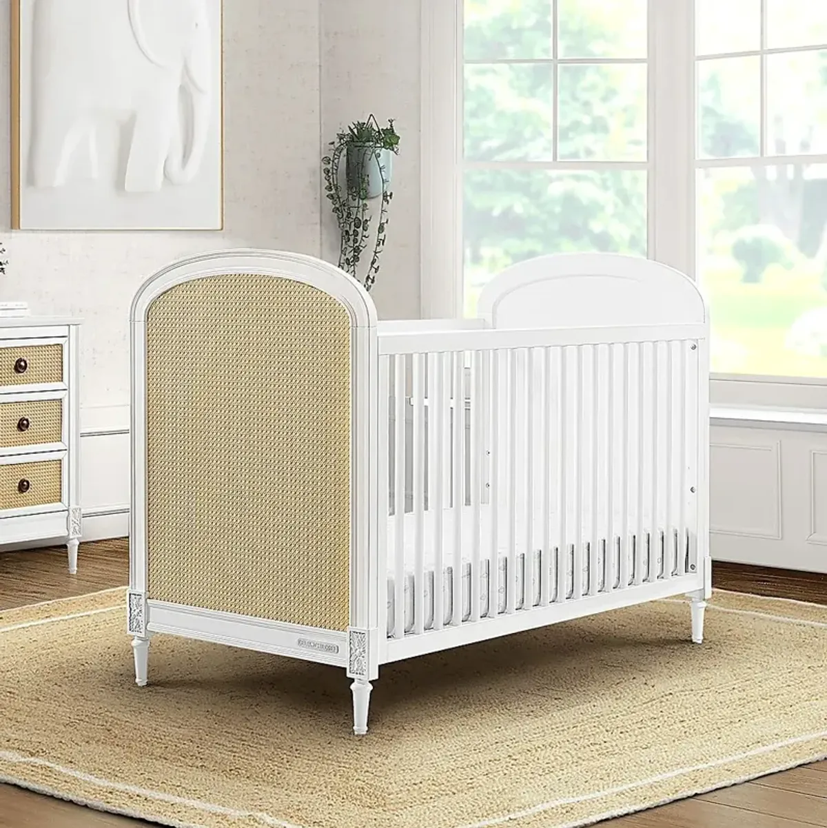 Kids Madeline White Convertible Crib