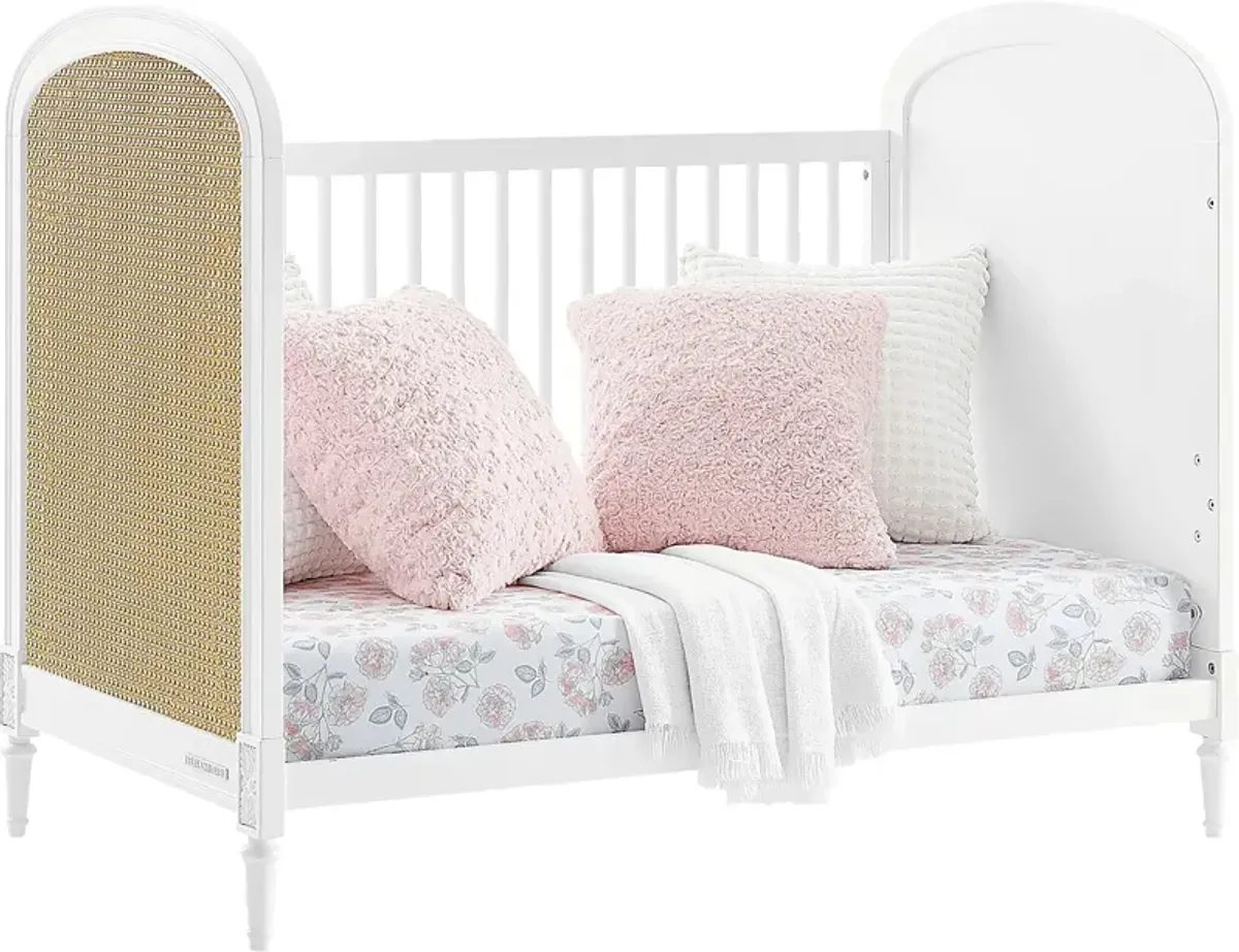 Kids Madeline White Convertible Crib