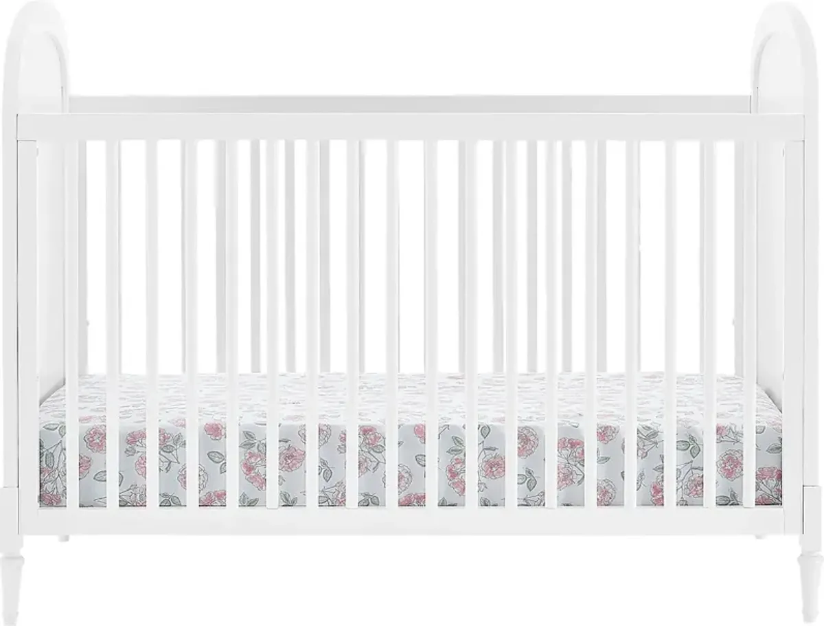 Kids Madeline White Convertible Crib