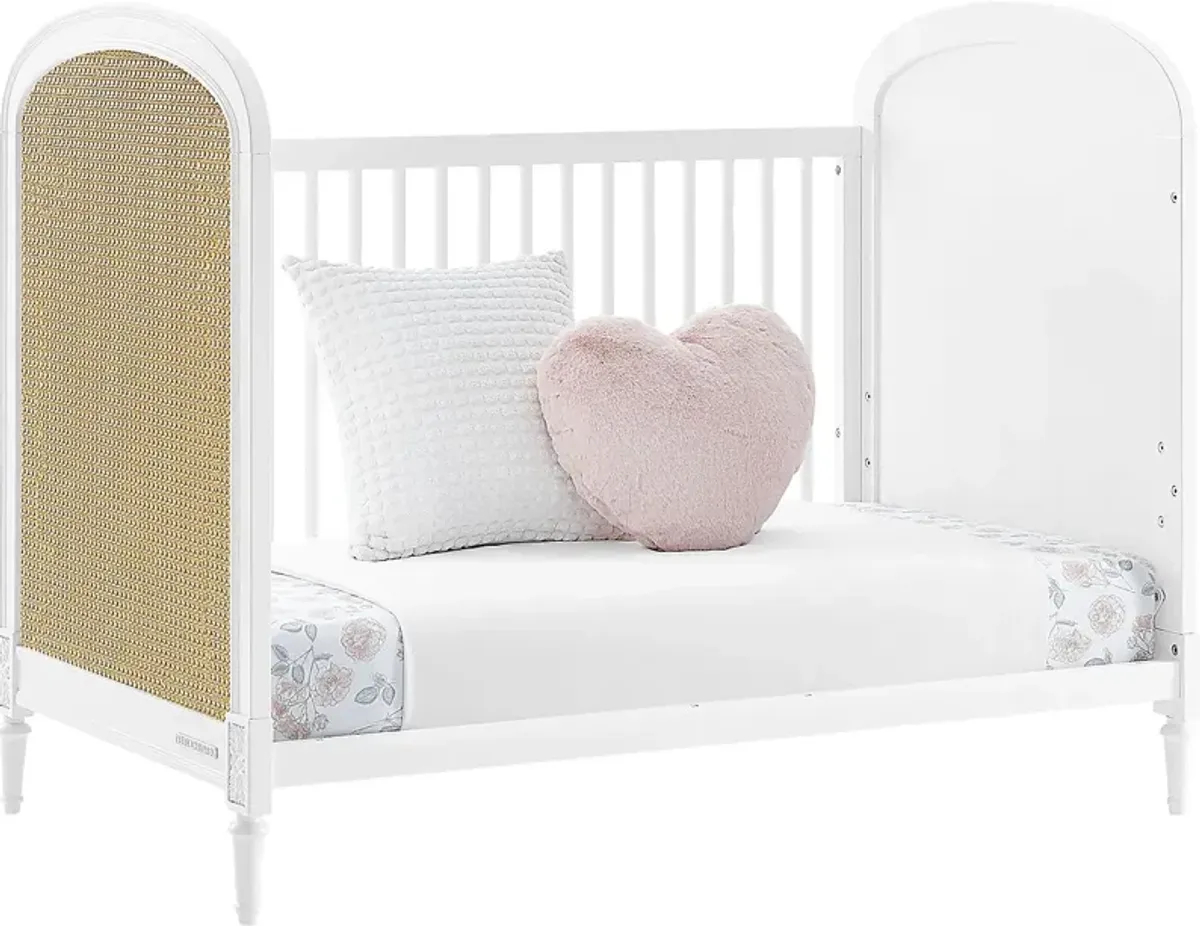 Kids Madeline White Convertible Crib