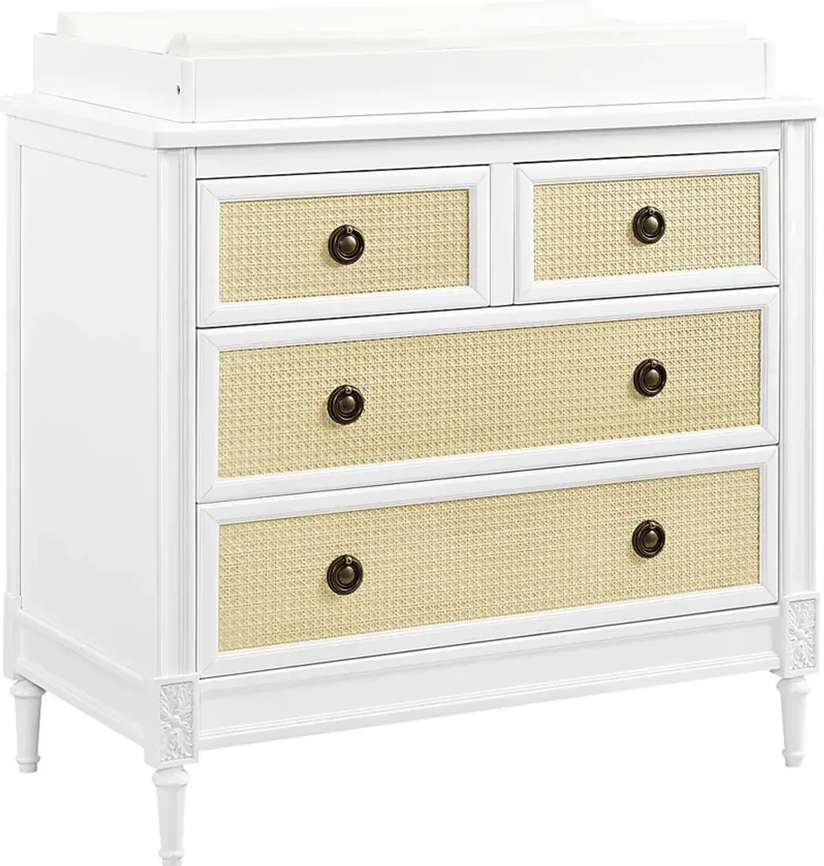 Kids Madeline White/Natural Dresser