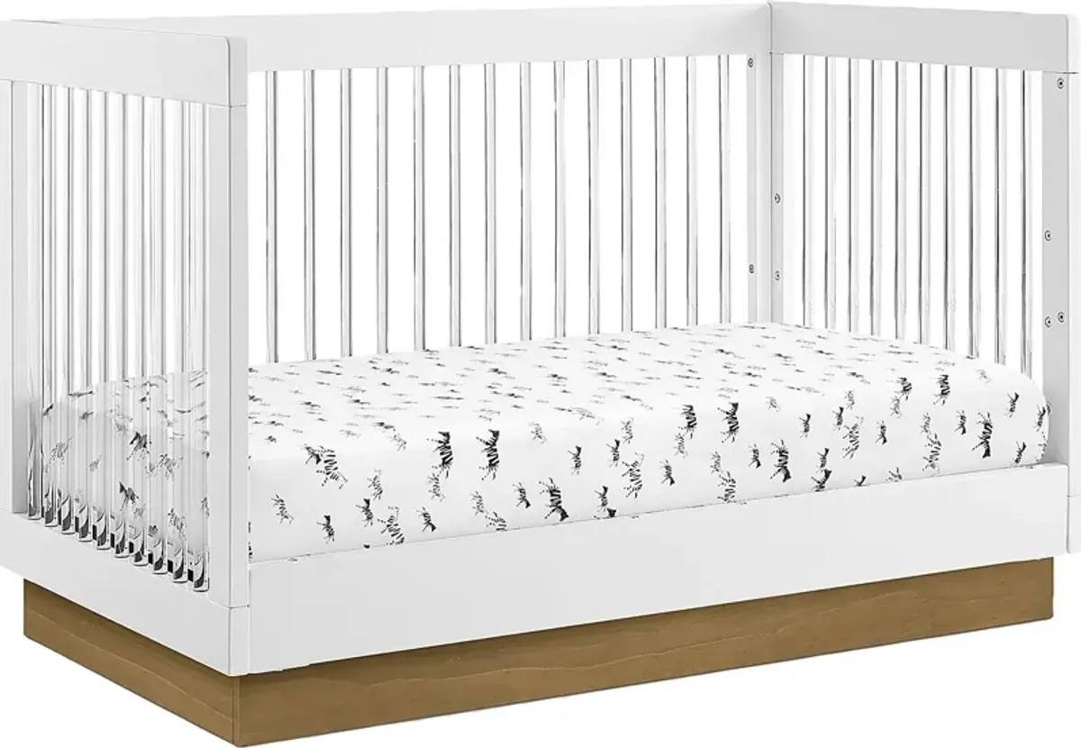 Kids James White Convertible Crib