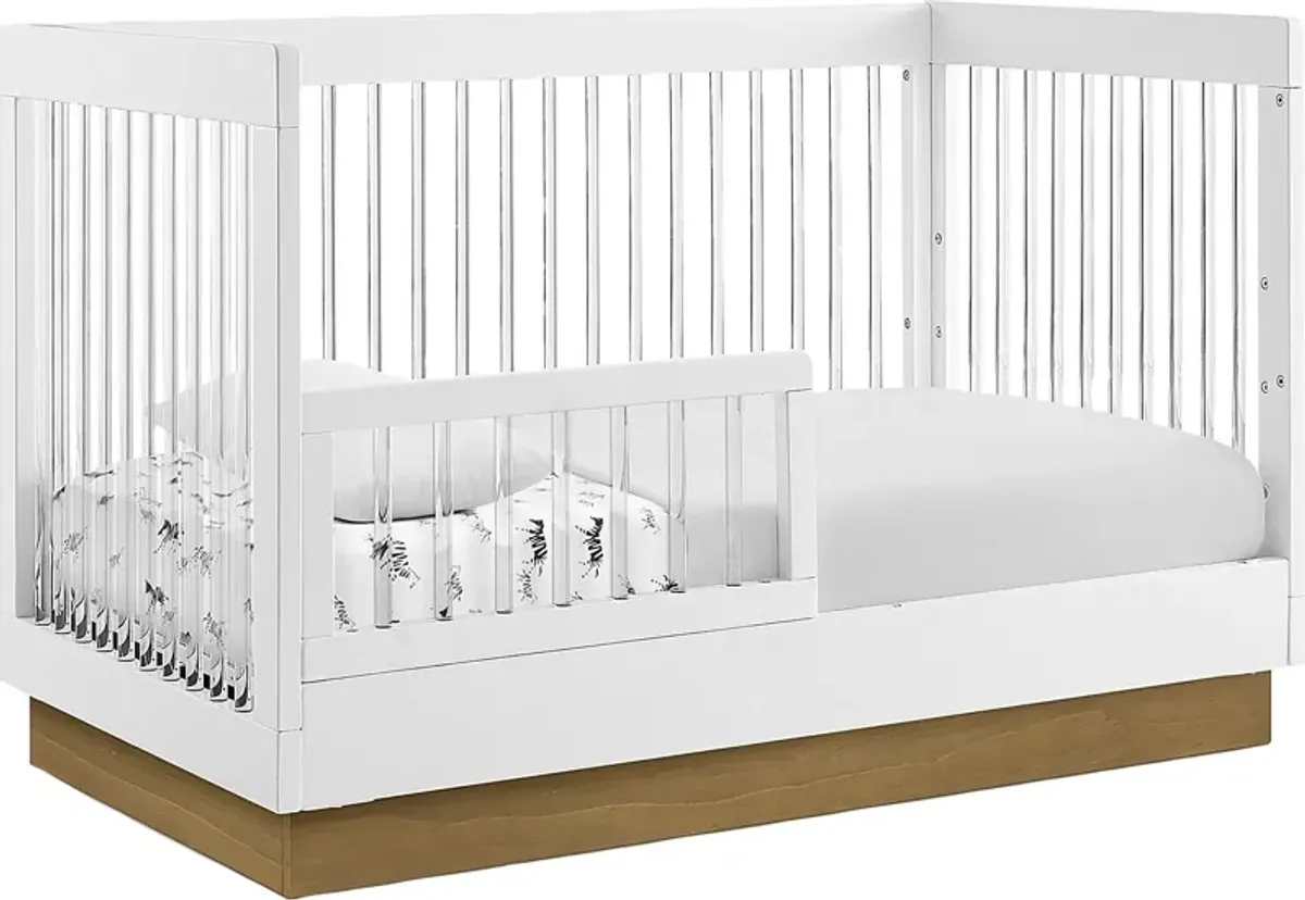 Kids James White Convertible Crib