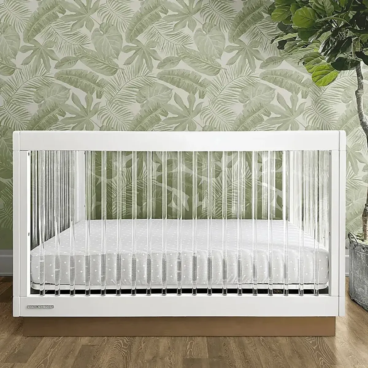 Kids James White Convertible Crib