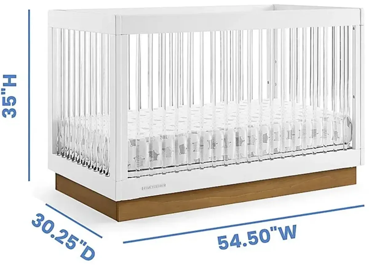 Kids James White Convertible Crib