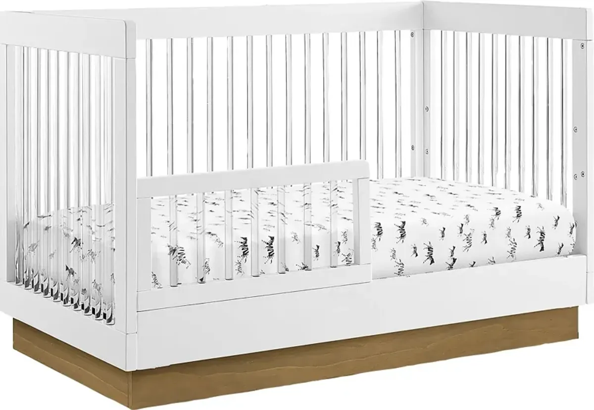 Kids James White Convertible Crib