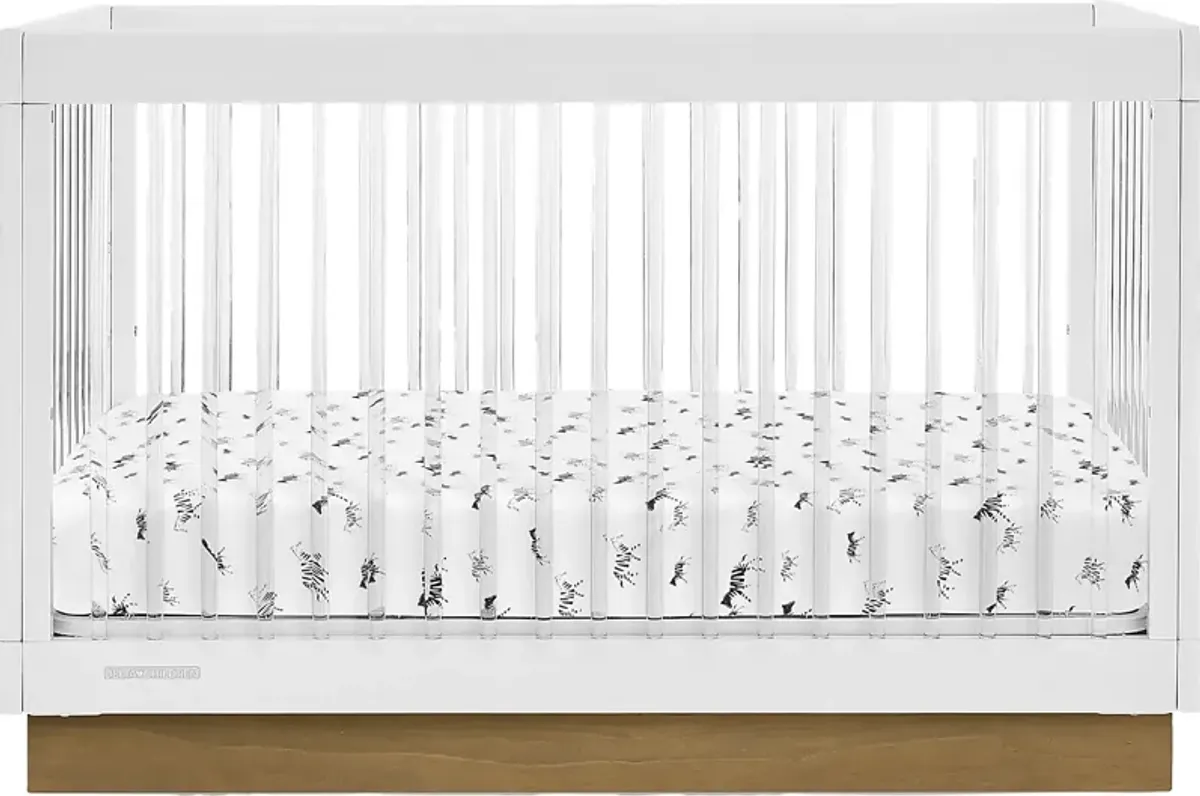 Kids James White Convertible Crib