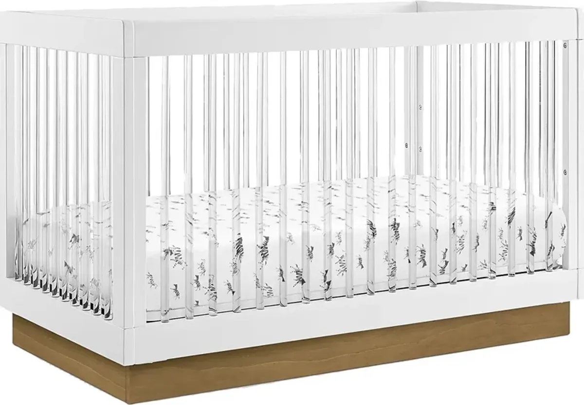 Kids James White Convertible Crib