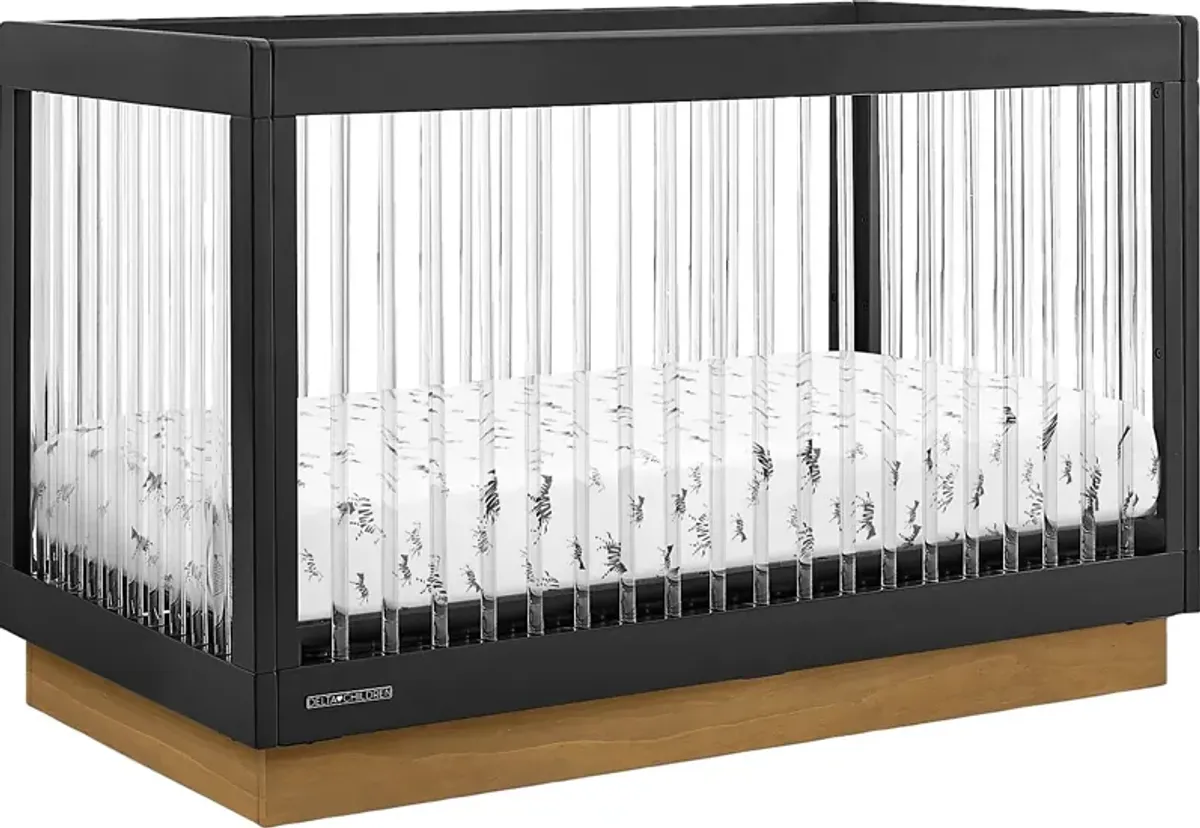 Kids James Gray Convertible Crib