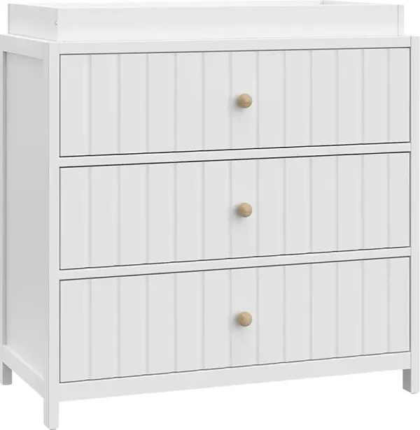 Kids Maelori I White Dresser