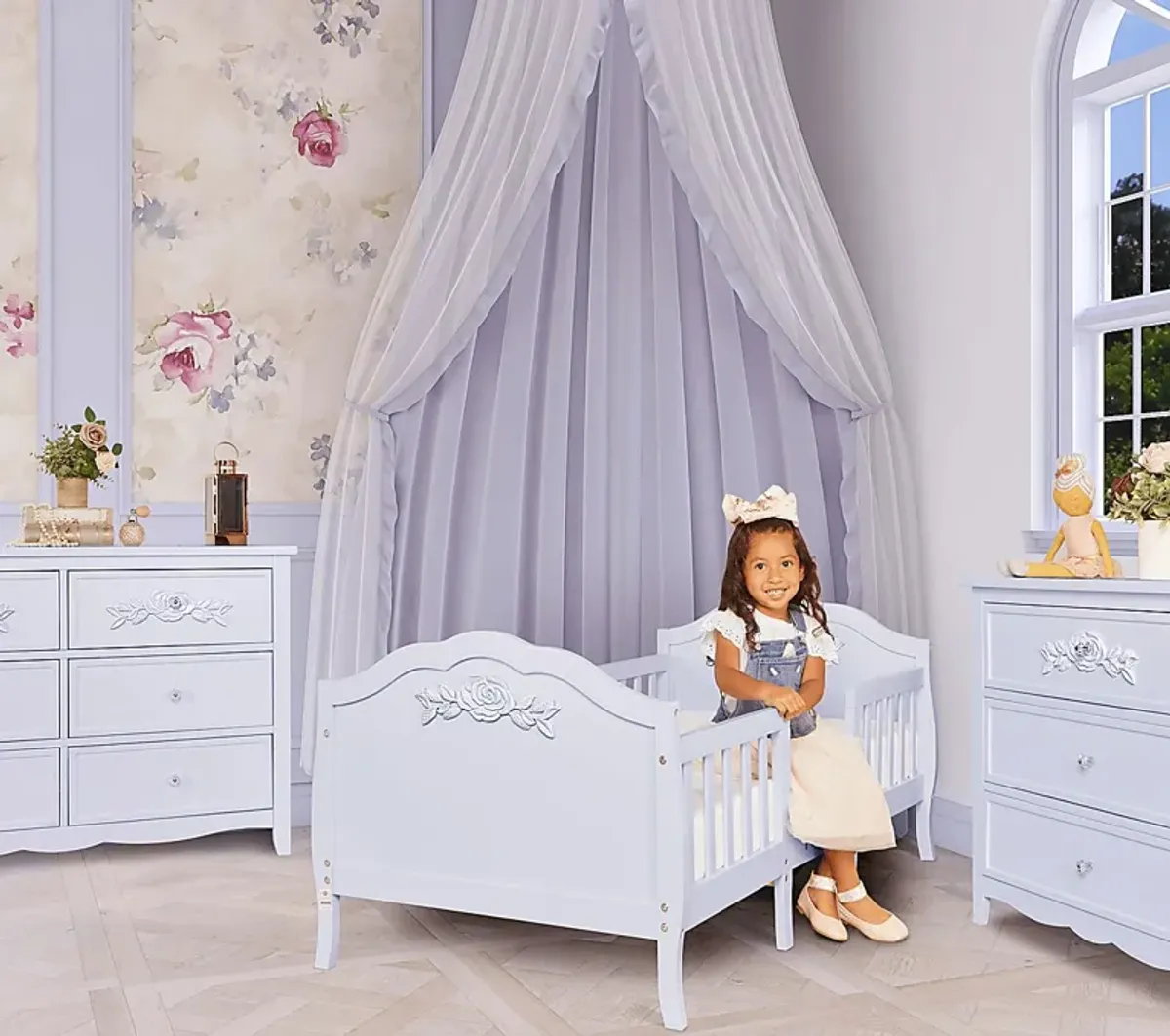 Kids Faylo Lavender Toddler Bed