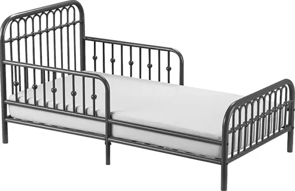Kids Lolle Gray Toddler Bed