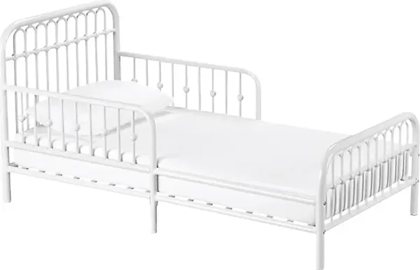 Kids Lolle White Toddler Bed