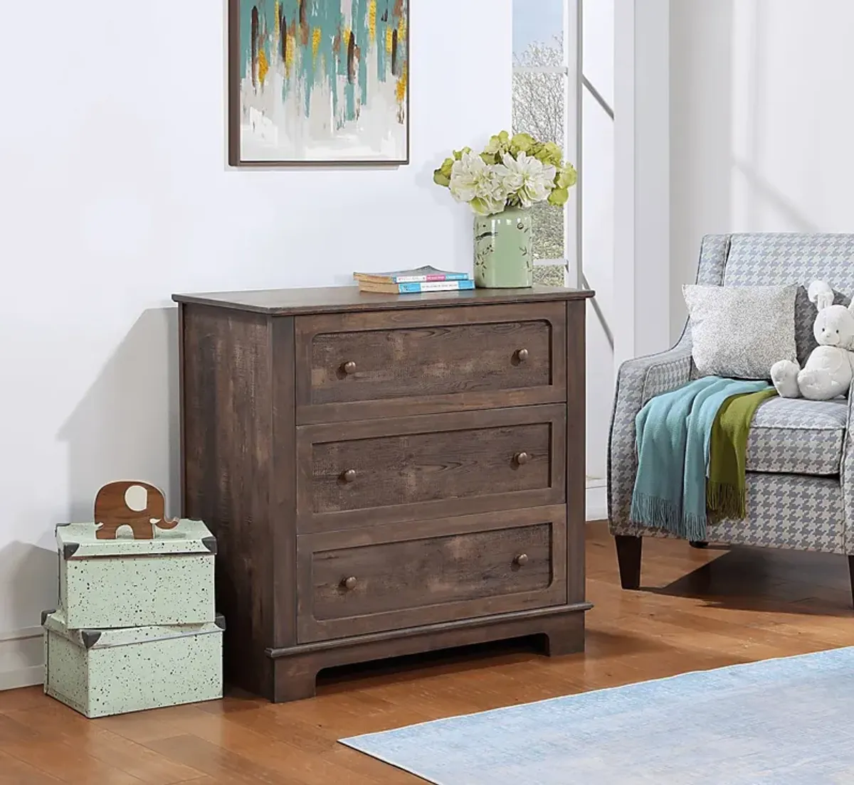 Kids Novira Dark Brown Dresser