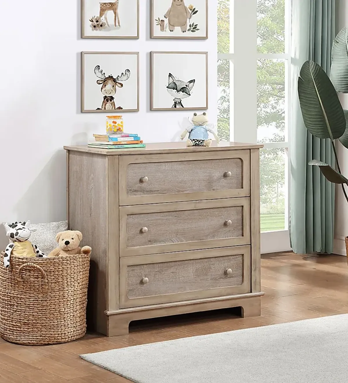 Kids Novira Light Brown Dresser