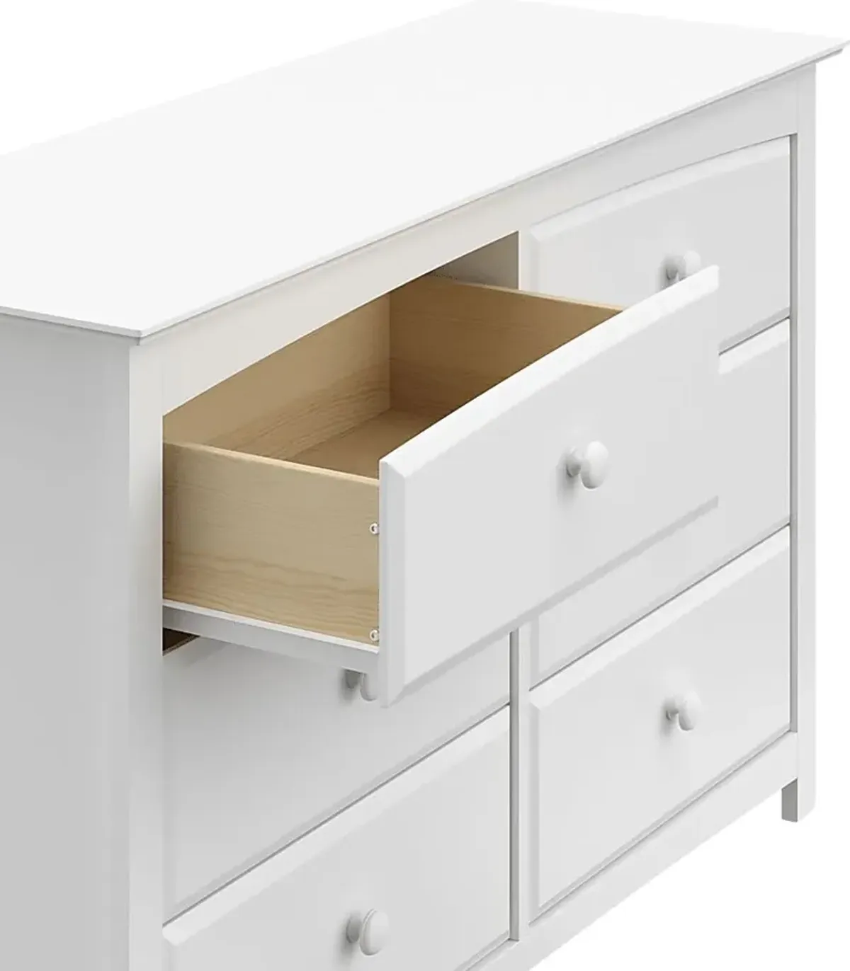 Kids Theophilus White 6 Drawer Dresser