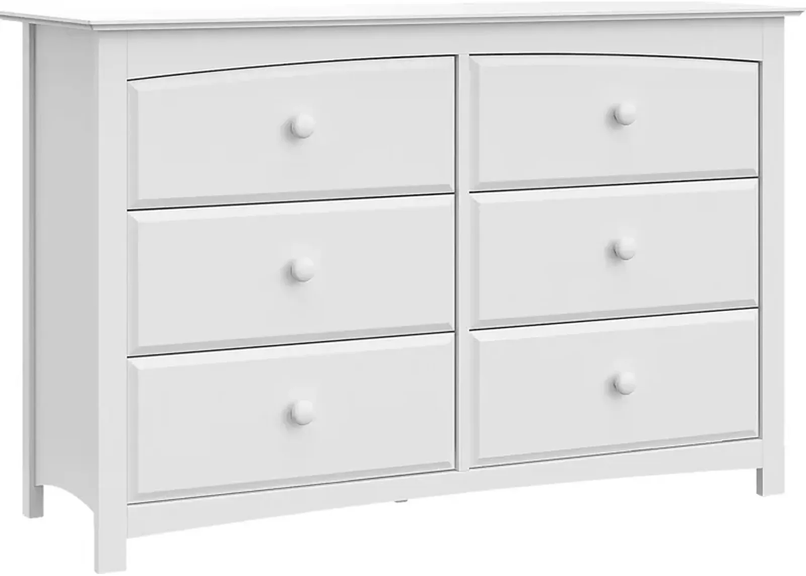 Kids Theophilus White 6 Drawer Dresser