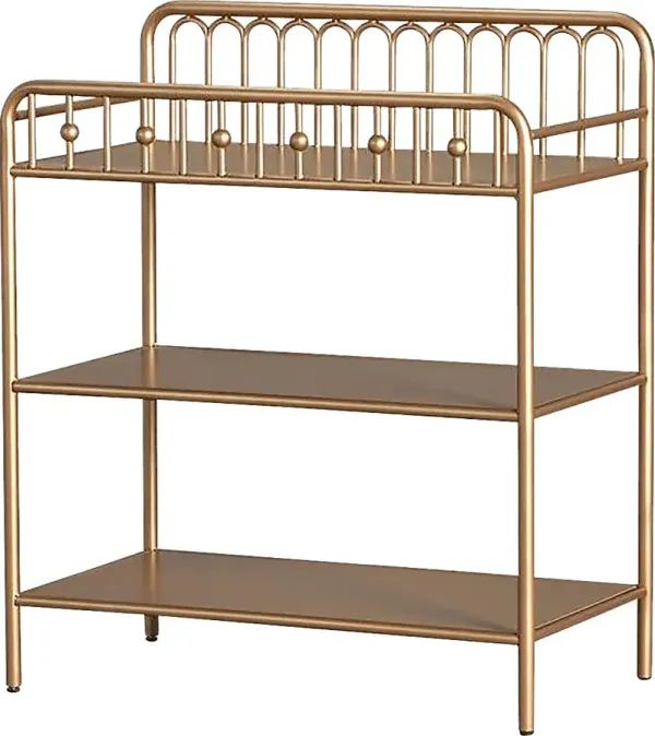 Kids Lolle Gold Changing Table