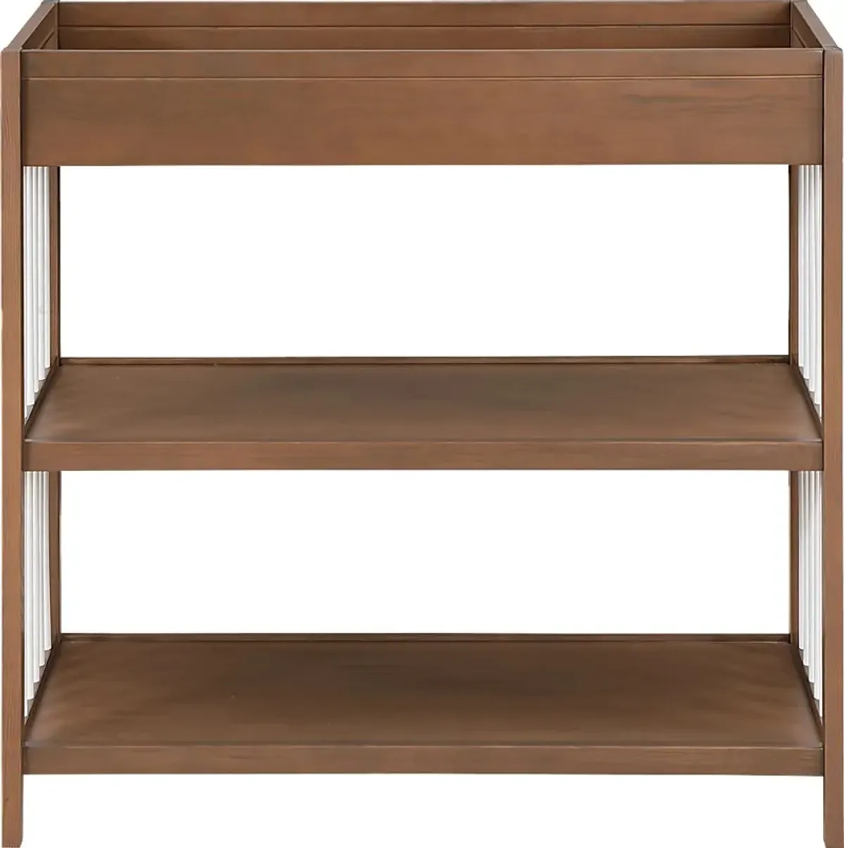 Kids Olvio Walnut/White Changing Table