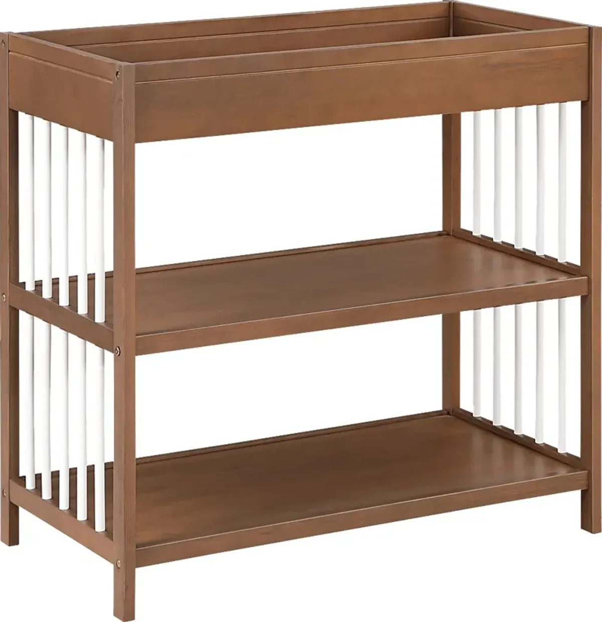 Kids Olvio Walnut/White Changing Table