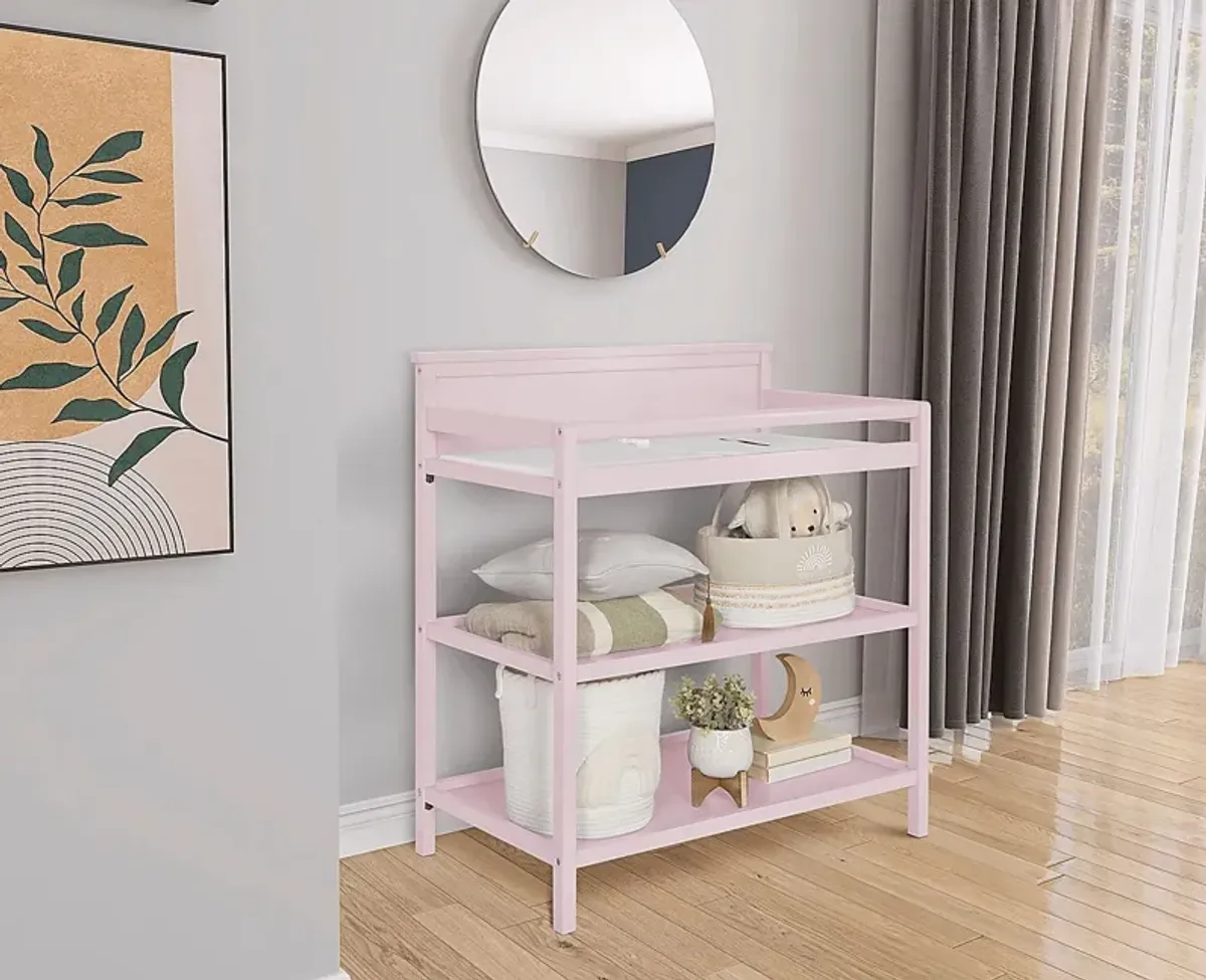 Kids Aestiva Pink Changing Table