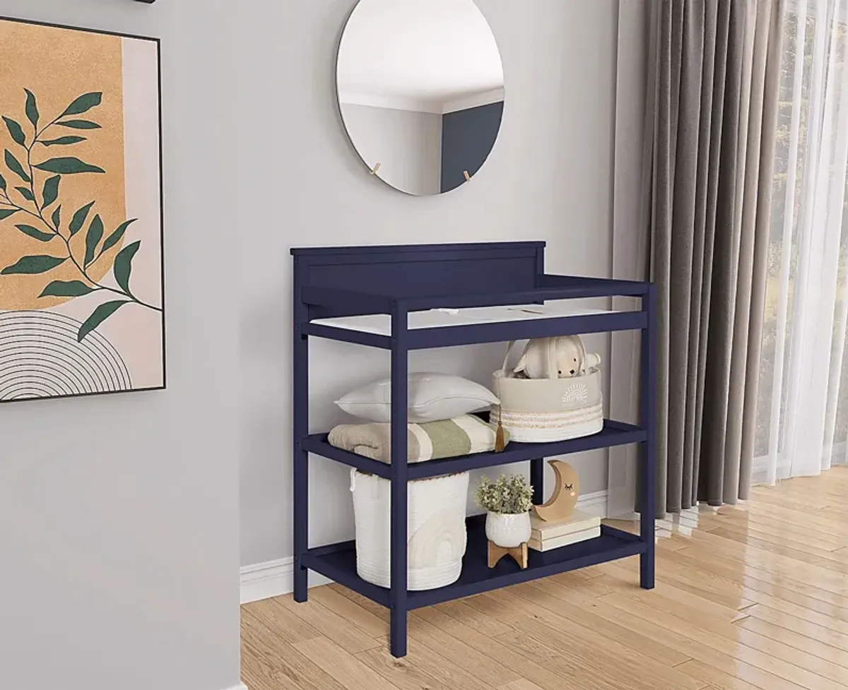 Kids Aestiva Navy Changing Table