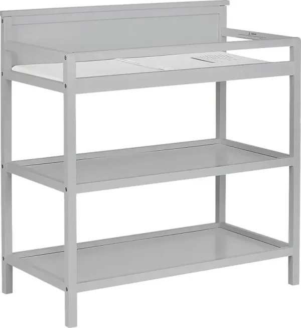 Kids Aestiva Light Gray Changing Table