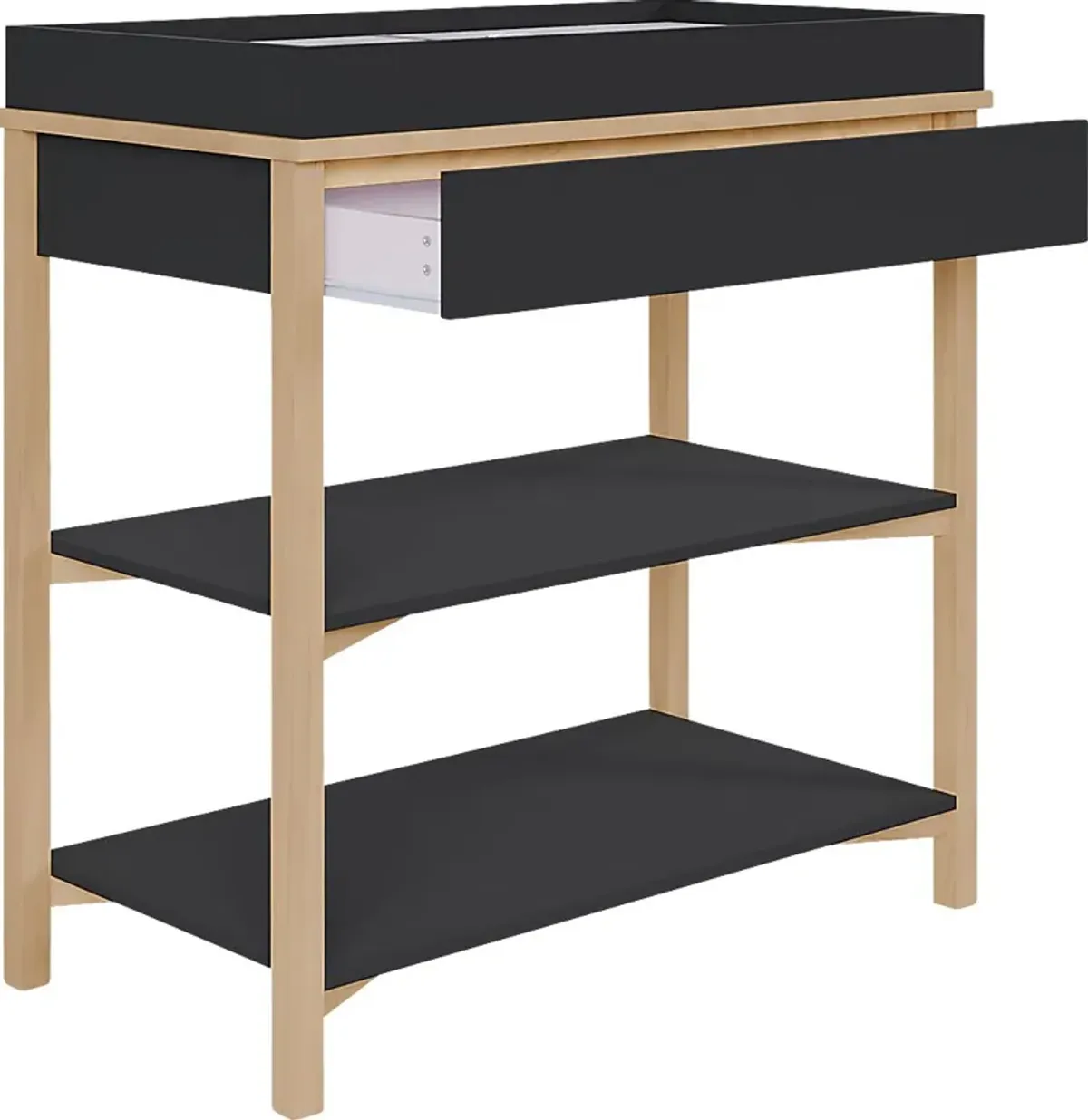 Kids Mosar Black Changing Table