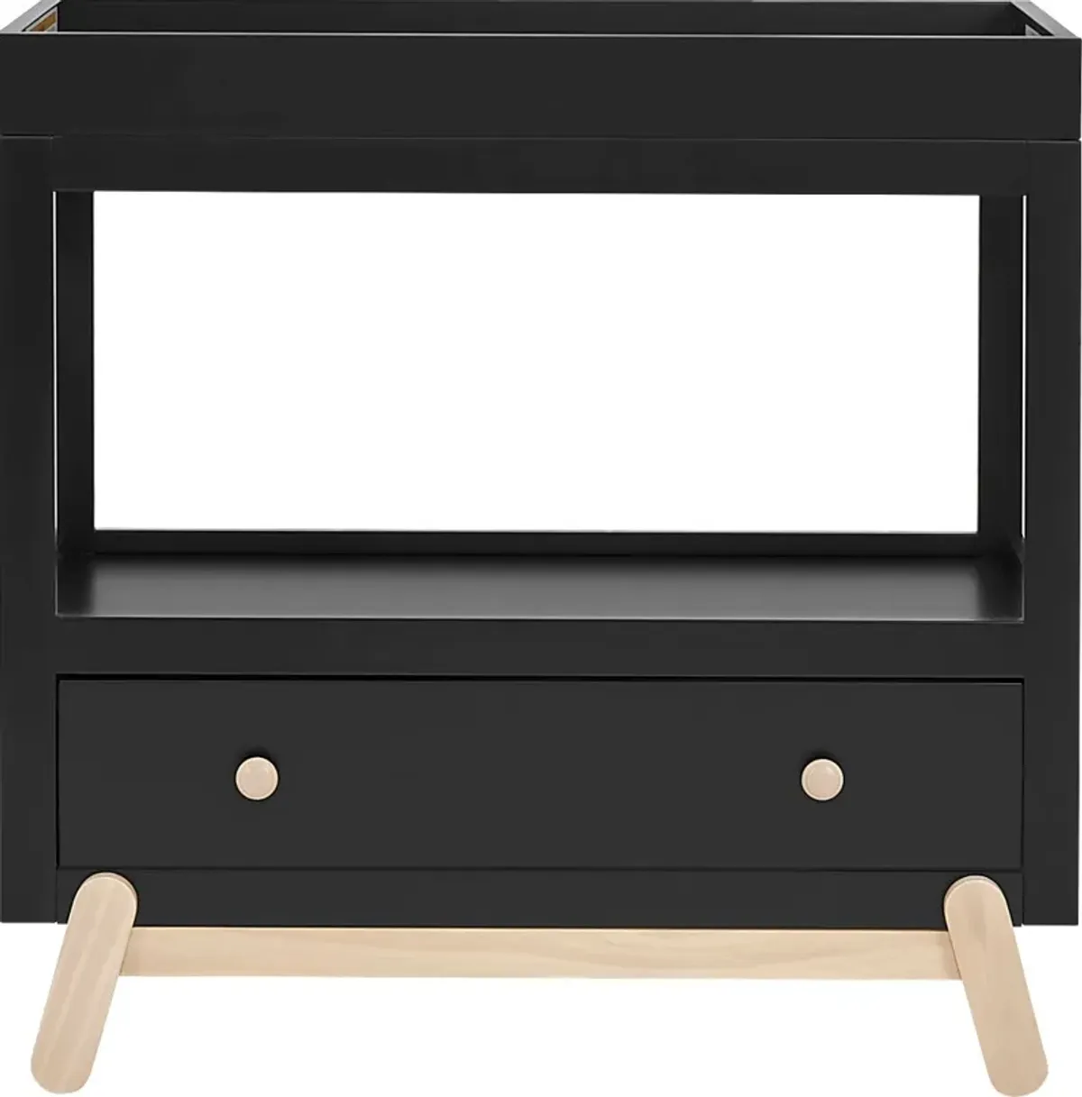 Kids Salvra Black Changing Table