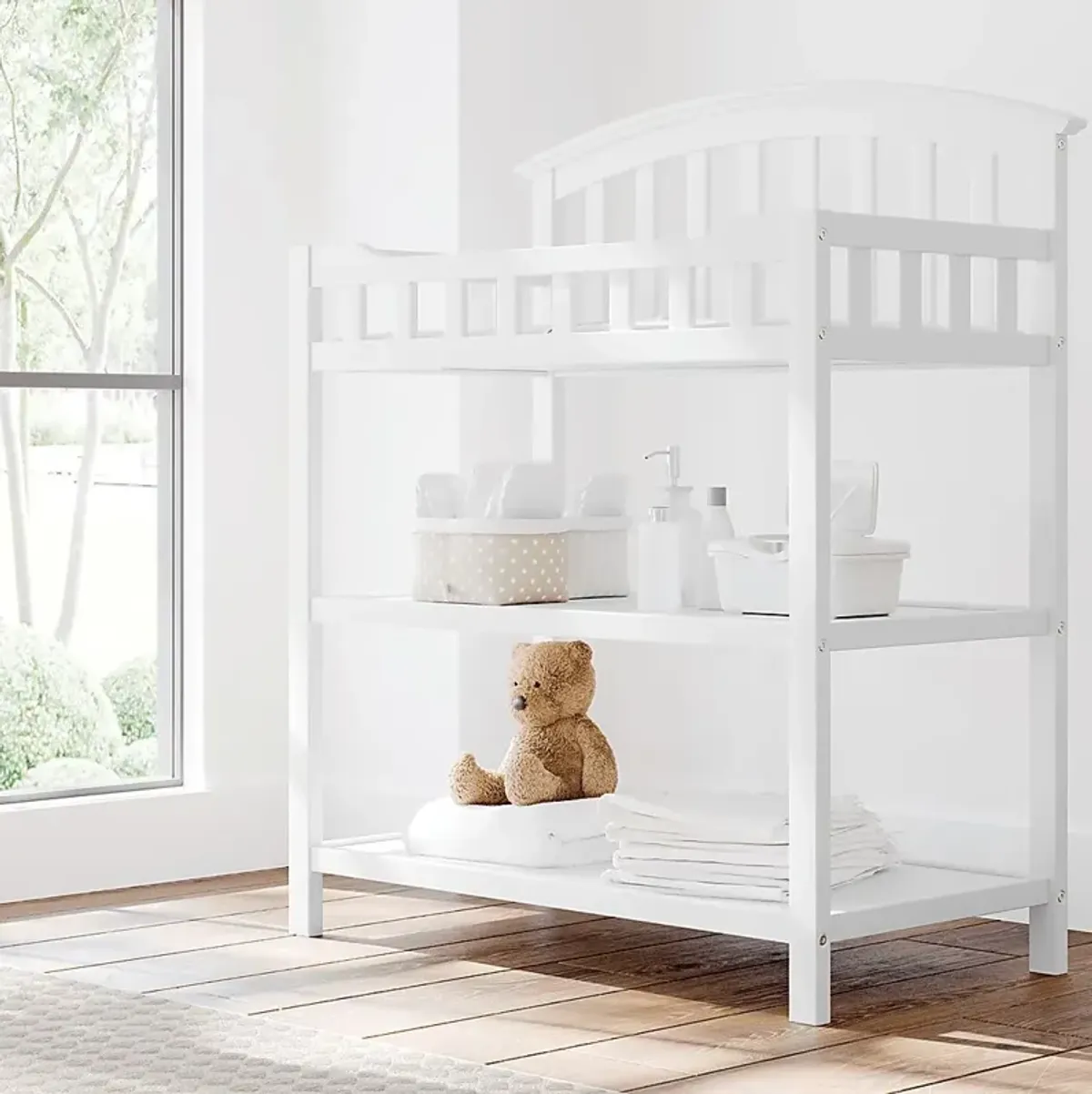 Alistaire White Changing Table