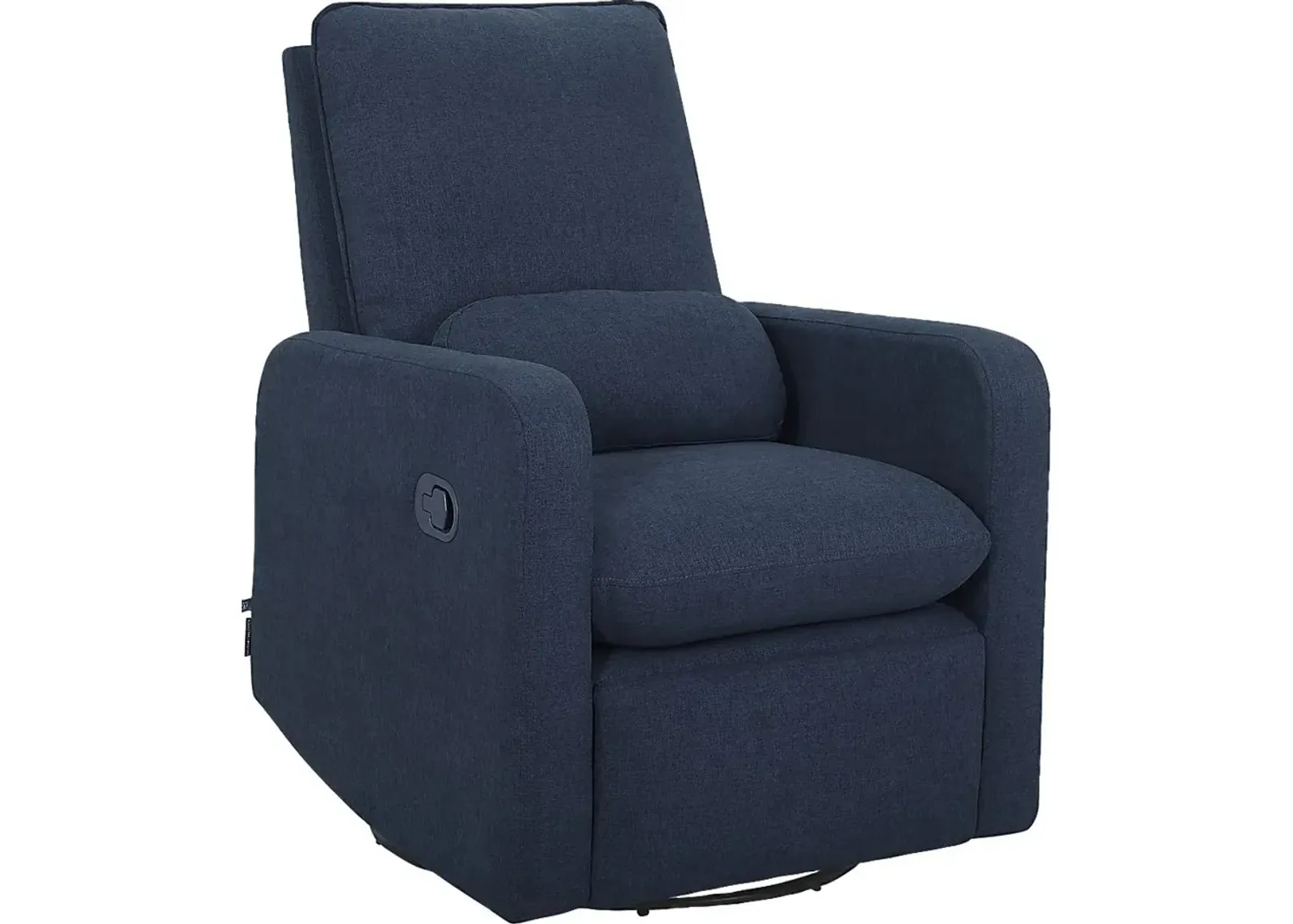 Nursery Cloud Blue Swivel Recliner