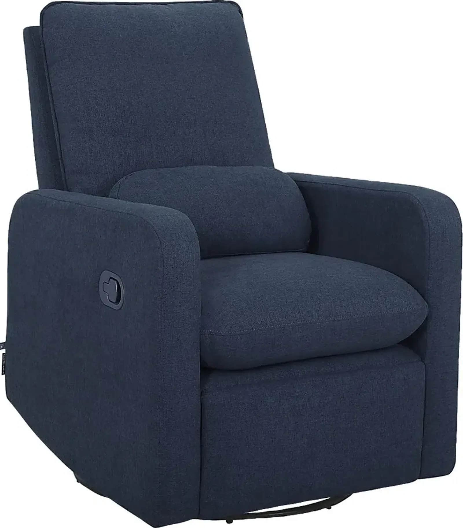 Nursery Cloud Blue Swivel Recliner