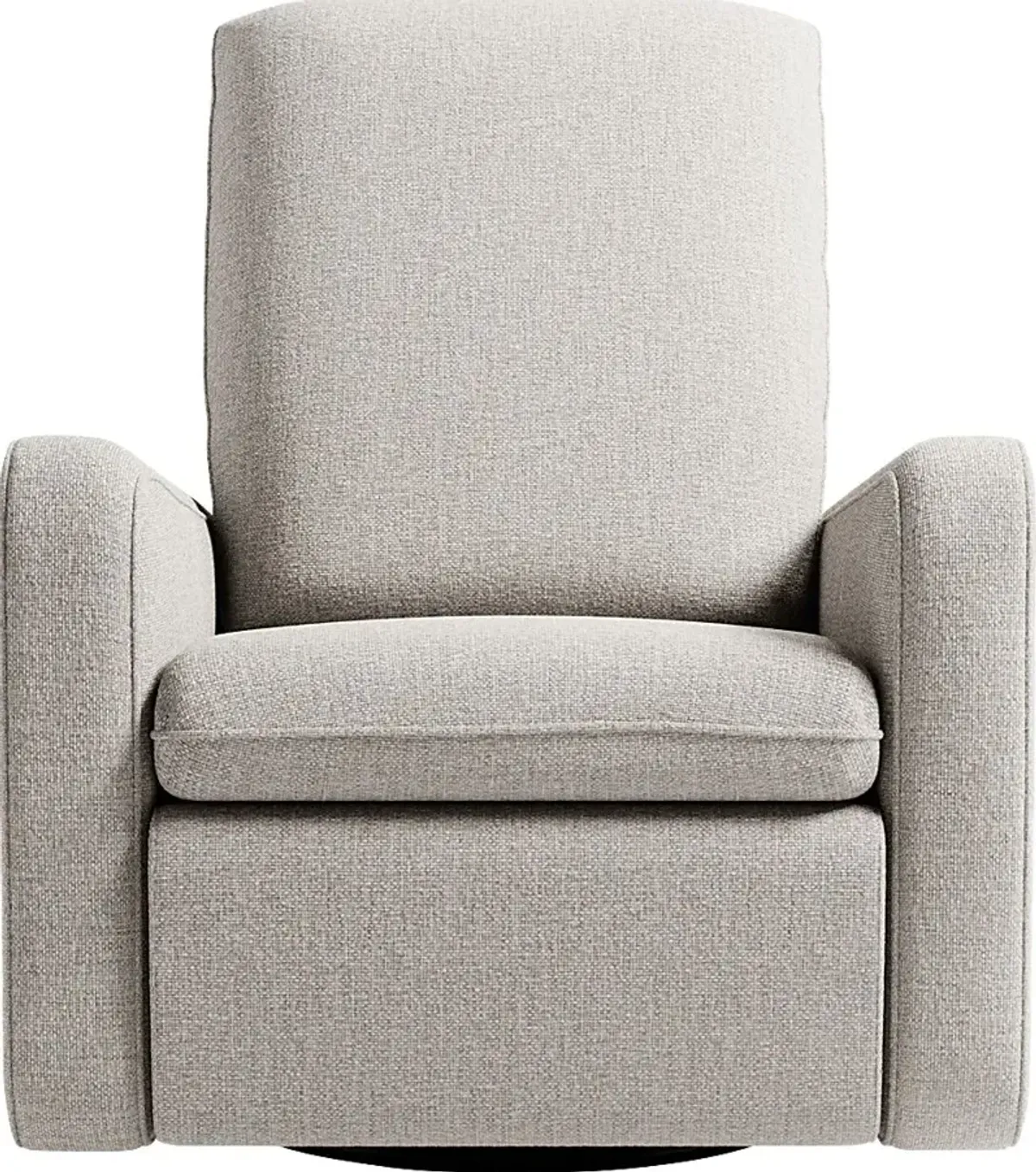 Nursery Elysiu Beige Swivel Glider