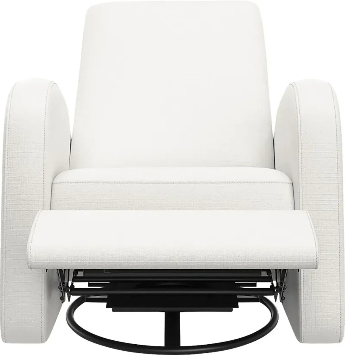 Nursery Vexari Ivory Swivel Glider