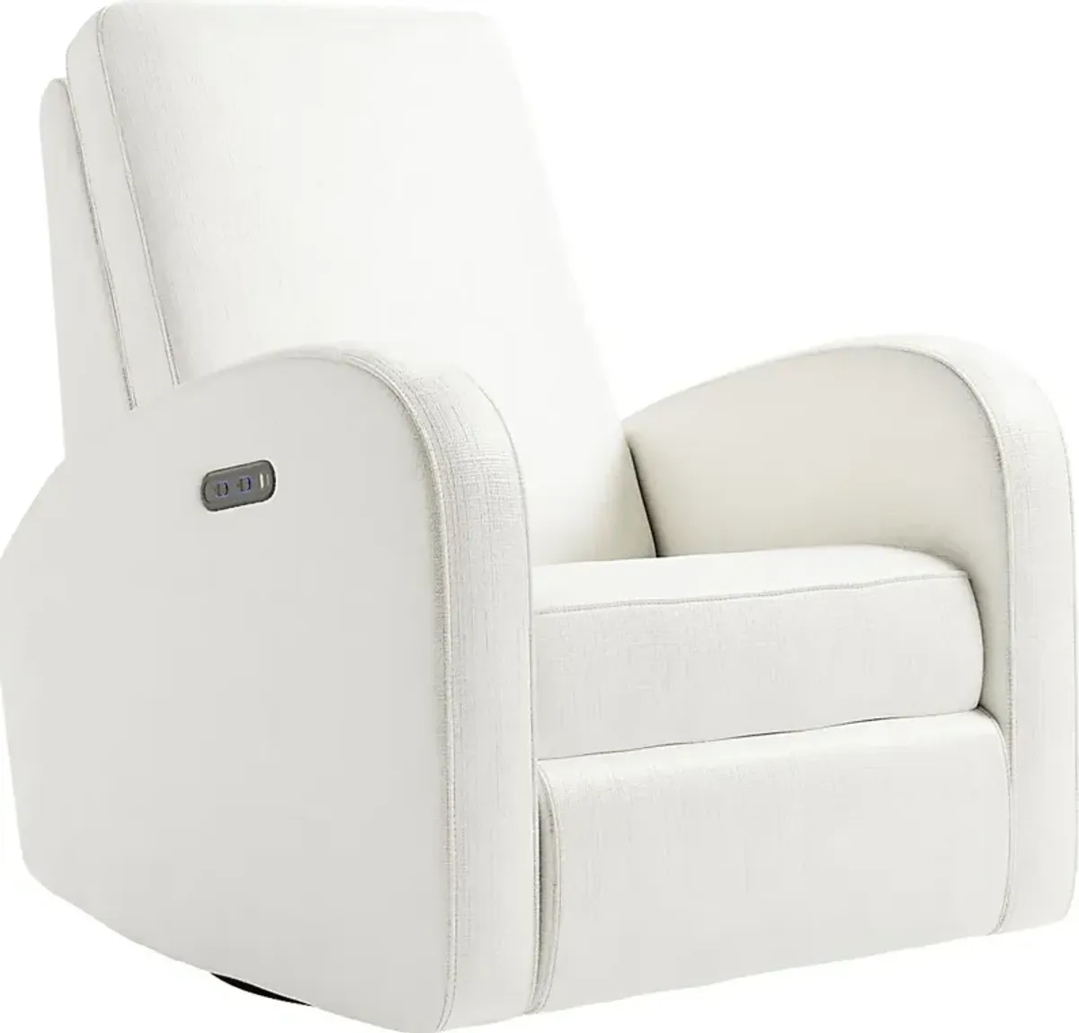 Nursery Vexari Ivory Swivel Glider