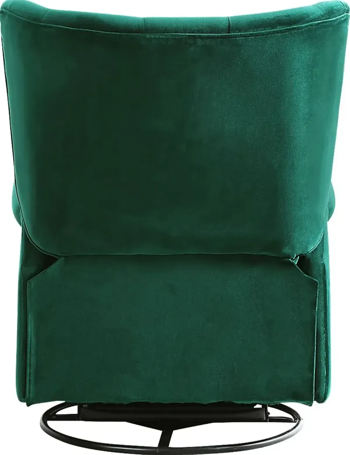 Nursery Apato I Green Swivel Recliner