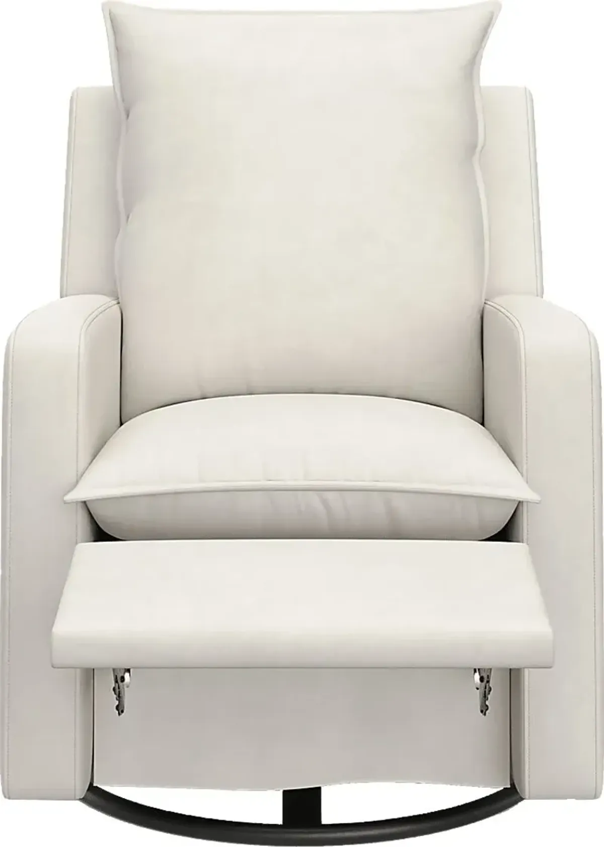 Nursery Kippar Ivory Swivel Glider Recliner