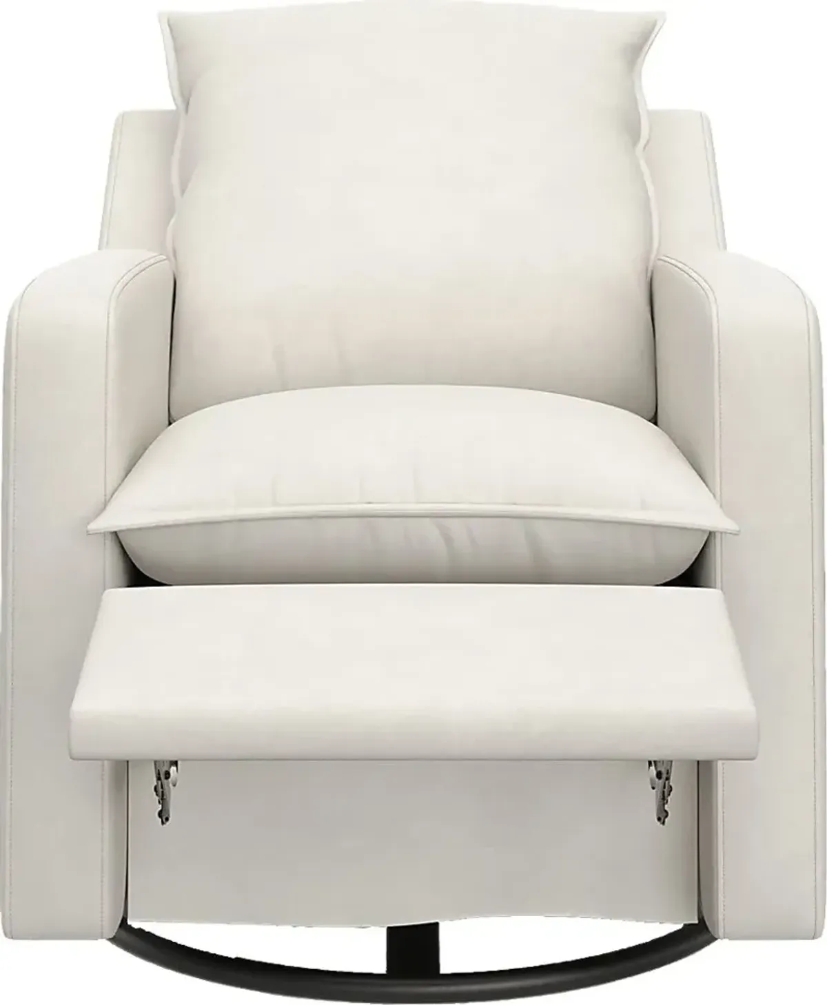 Nursery Kippar Ivory Swivel Glider Recliner