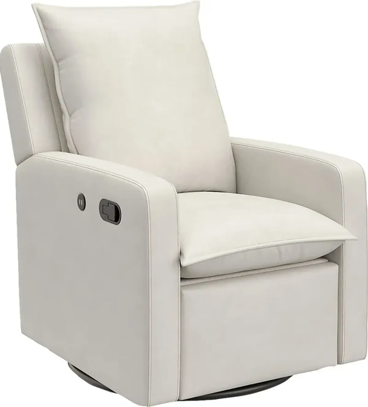 Nursery Kippar Ivory Swivel Glider Recliner