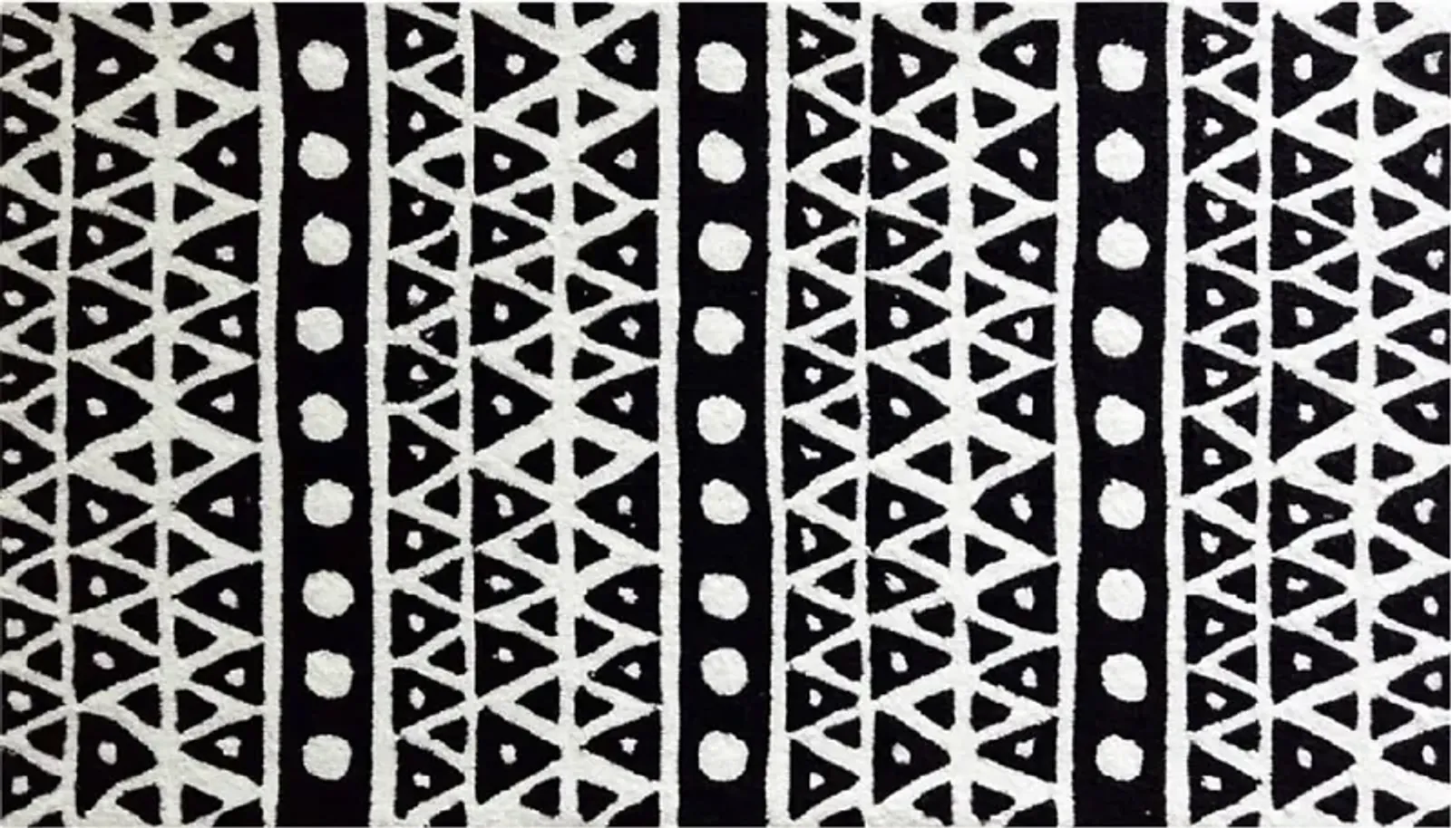 Kids Hueco Black 2'8 x 4'8 Rug