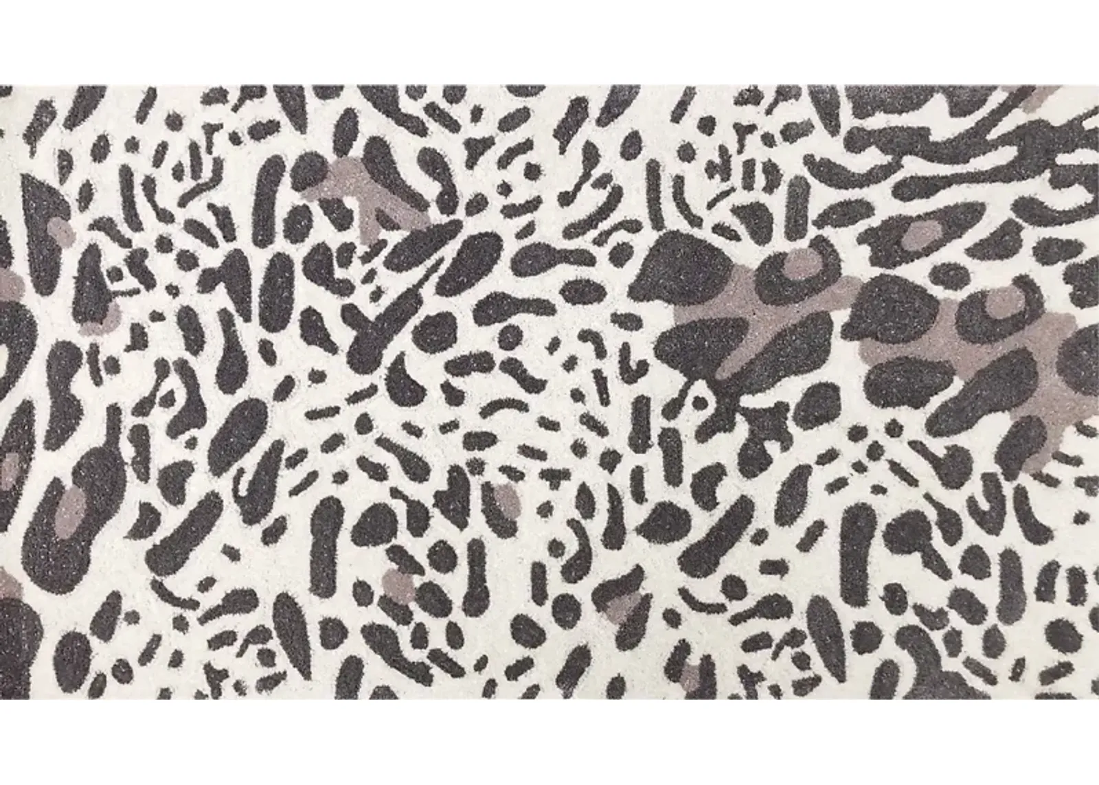 Kids Jungle Safari Gray 2'8 x 4'8 Rug