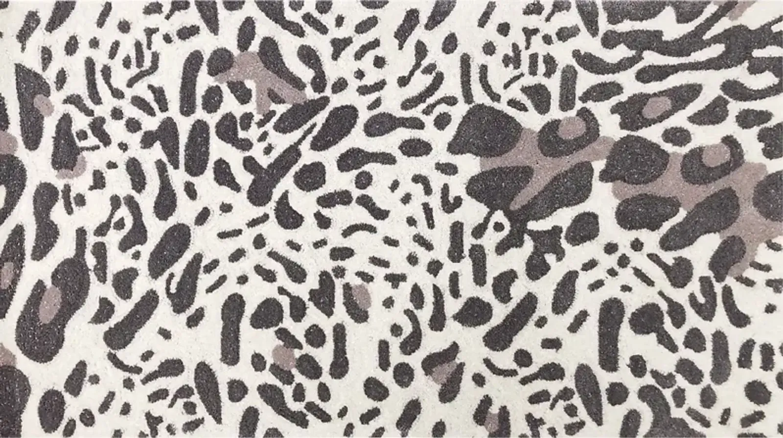 Kids Jungle Safari Gray 2'8 x 4'8 Rug