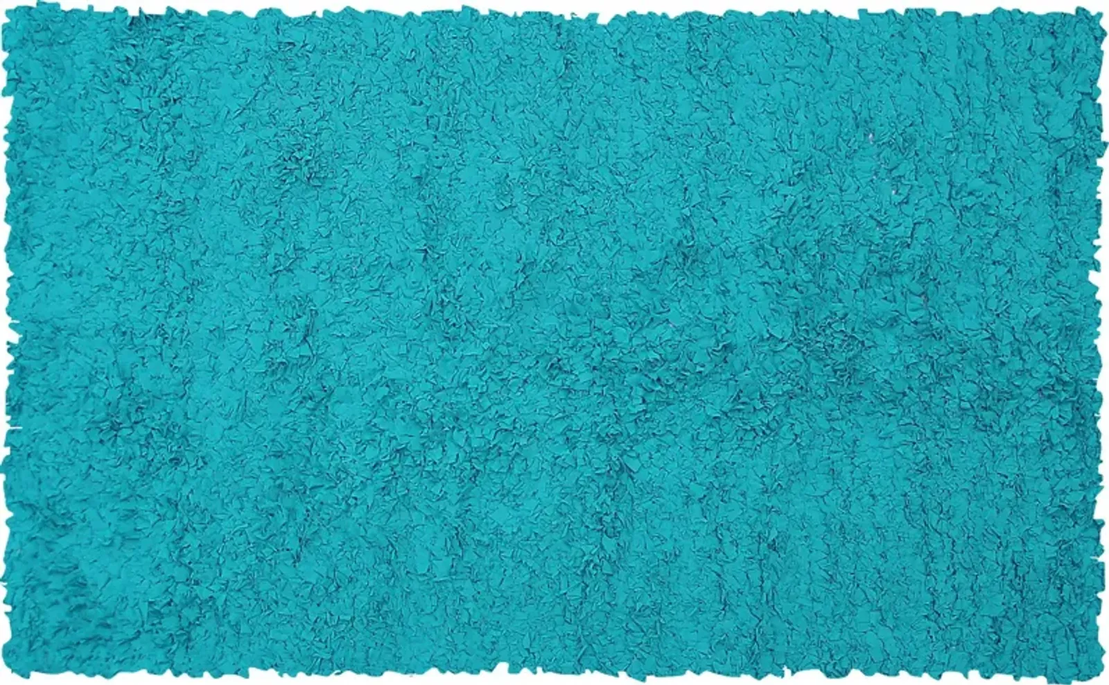 Kids Fuzzy Clouds Teal 2' x 3' Rug