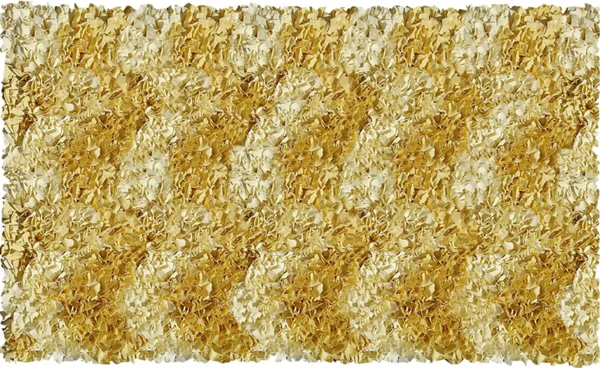 Kids Chevy Fluff Yellow 2'7 x 4'7 Rug