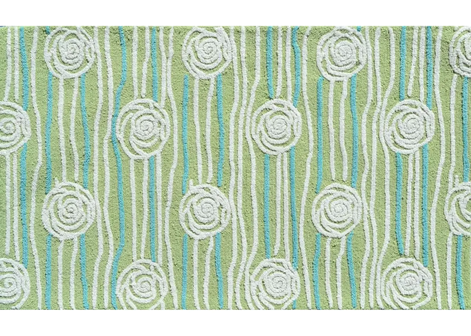 Kids Starfall Green 2'8 x 4'8 Rug