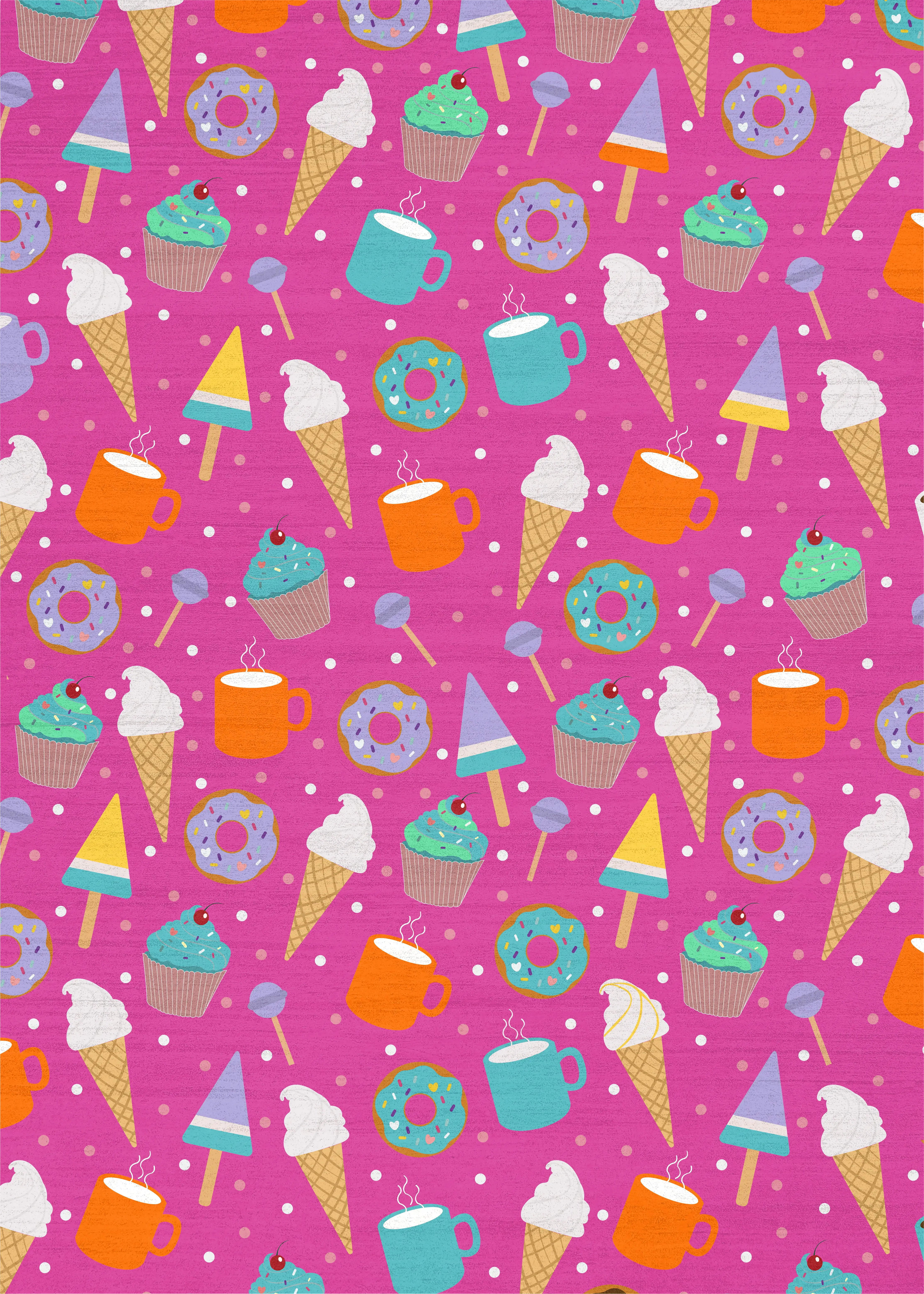 Kids Glampop Pink 4' x 6' Rug