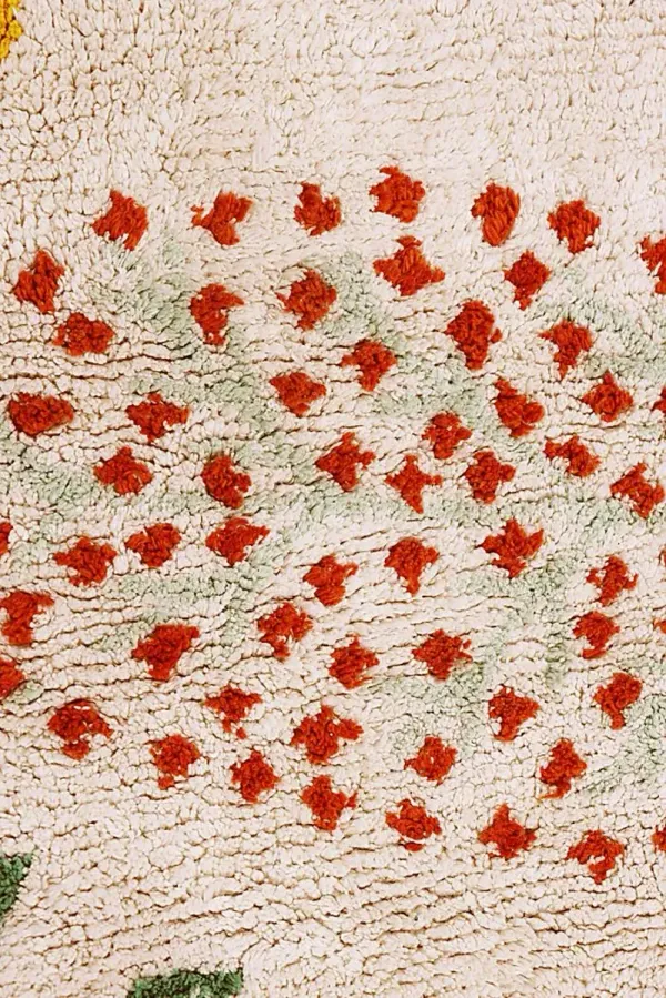 Kids Botanic Plants Multi 4'7 x 6'7 Machine Washable Rug