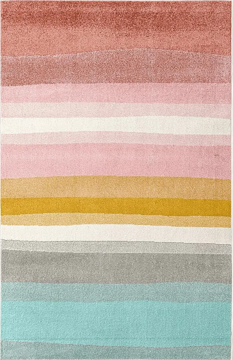 Kids Rainwres Multi 5'3 x 8' Rug